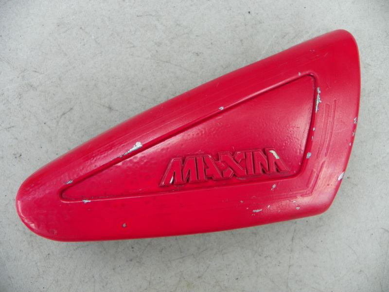 82 yamaha maxim xj 1100 red right side cover ~fast free ship~