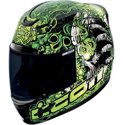 Icon airmada jason britton motorcycle full face helmet all sizes