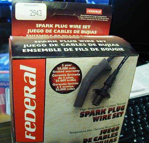 Spark Plug Wire Set Federal Parts 2943