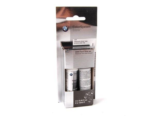 New oem bmw touch up paint - code 668 jet black genuine