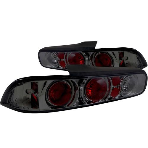 Anzo tail lights for 1994-2001 acura integra coupe g2 smoke style 221170