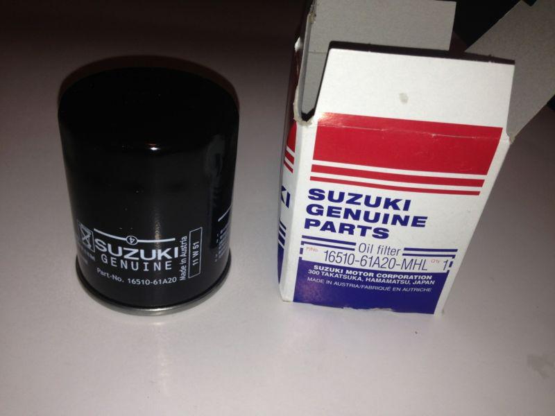 Suzuki oil filter #16510-61a20-mhl new in box + free shipping