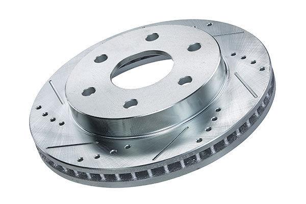 Corvette power stop cross drilled and slotted rotors - ar82114xr