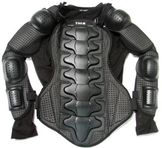 Motorcycle full body armor back protector atv motocross off-road mx shirt ~m