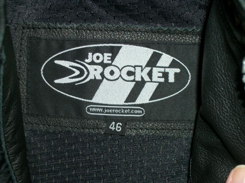 Joe rocket motorcycle leather jacket size 46