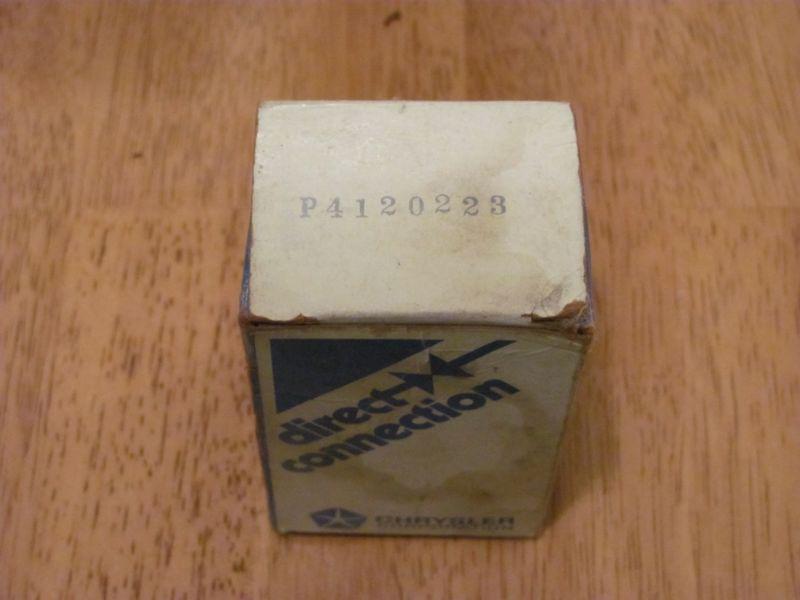 Nos direct connection oil pressure 15 psi switch p4120223