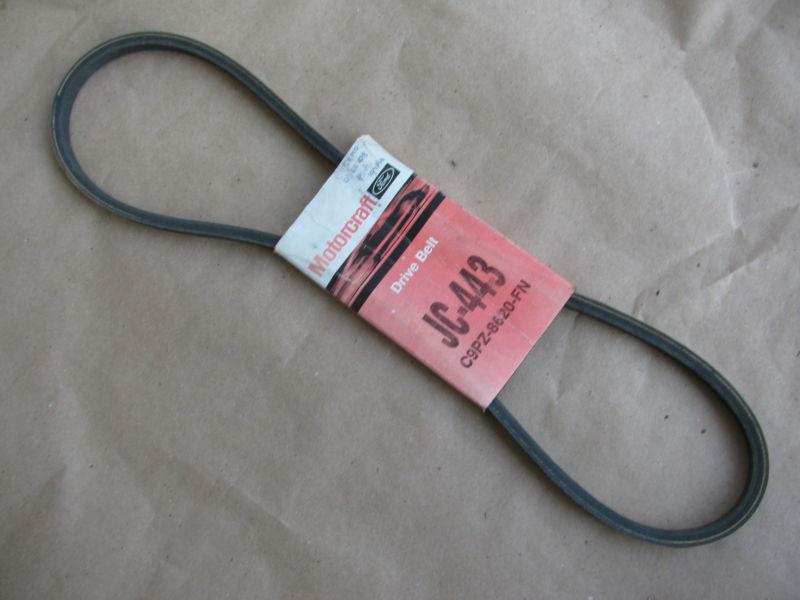 Nos 68-69-70 mustang/ford/shelby 428-428cj autolite power steering belt jc-443