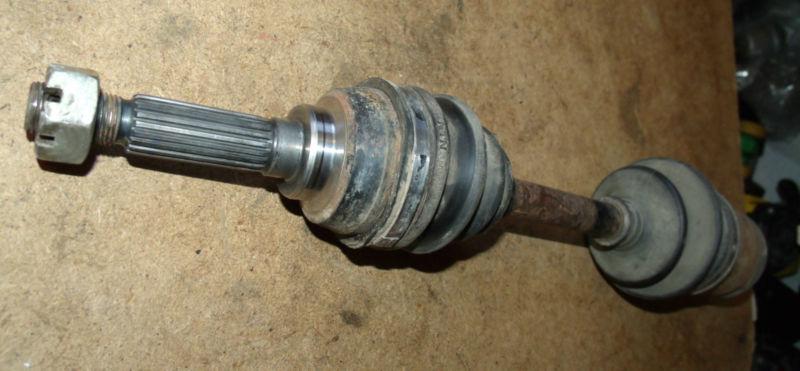 1992 suzuki king quad 300 cv shaft front right outer drive shaft left