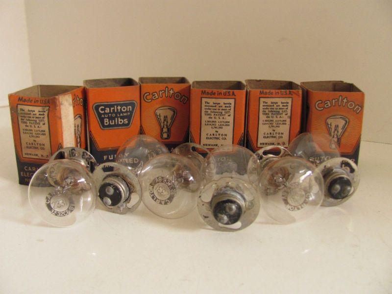 Carlton headlight lamps 6 bulbs 2331 32-32 cp 6-8 volts