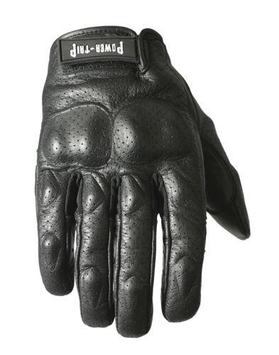 Power trip smack motorcycle gloves black size small