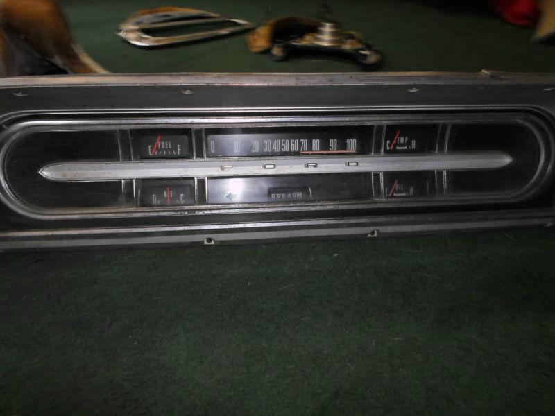 1967-72 ford truck instrument cluster  