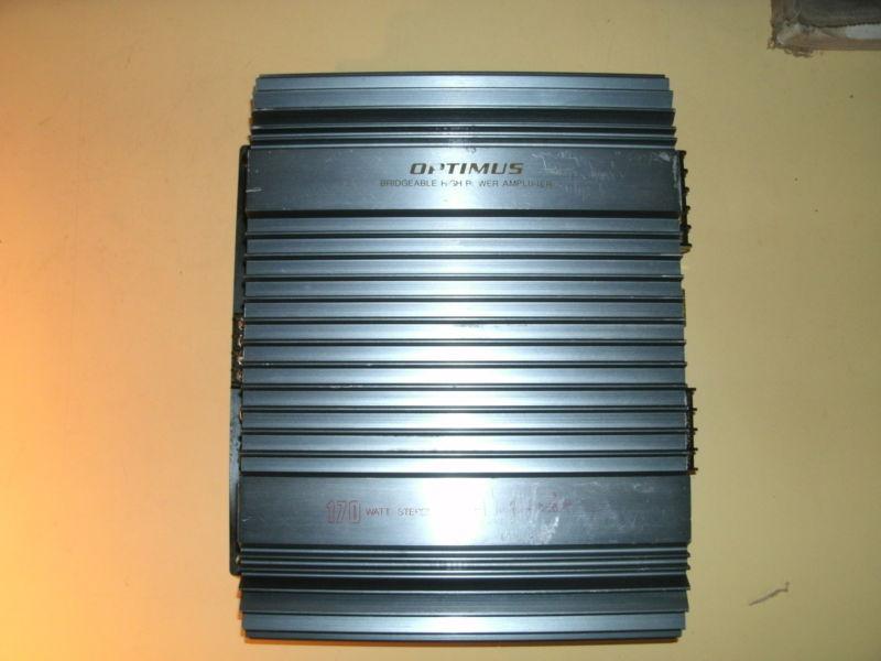Optimus model 12-1967a  stereo power amp