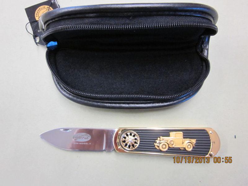 Model a ford franklin mint knife  1930-1931 coupe  new