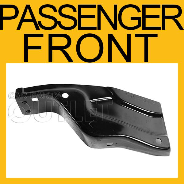 2006-2009 toyota 4runner front bumper cover side bracket to1066158 primed right