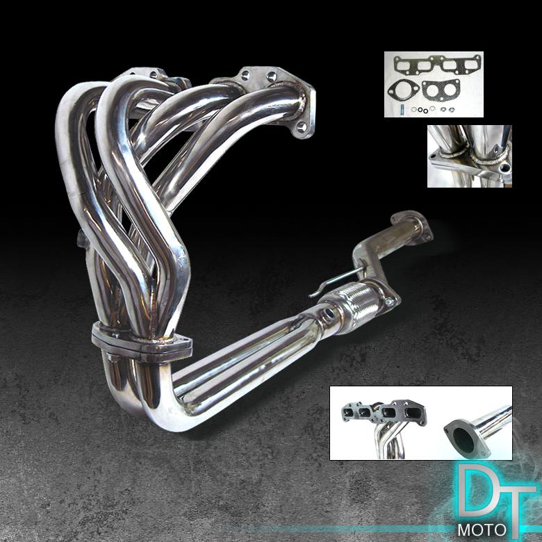 02-06 nissan sentra ser se-r spec-v 2.5l 2.5 t-304 stainless racing header jdm