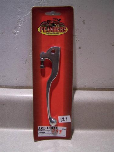 New flanders silver brake lever for yamaha yz 1989-1995 p/n# 401-51271{fbc