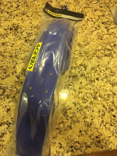 Acerbis yamaha front fender yz / wr 125 250 00-05 yzf / wrf 250 01-05  + more