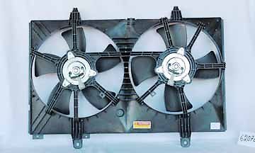 Tyc 620760 fits nissan murano repl. radiator/condenser cooling fan assembl