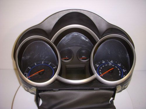 Chevy cruze chevrolet 12 2012 speedometer gauge instrument cluster + column trim