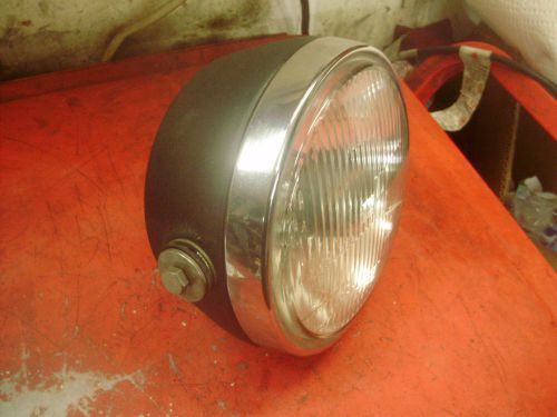 Bmw motorcycle airhead r65-r65ls head lamp also fits /5 and moto guzzi calif.