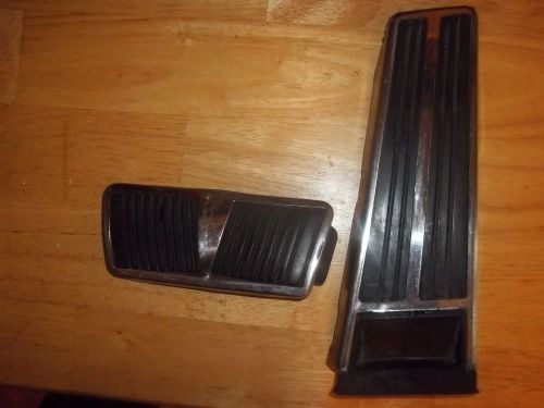 1970&#039;s cadillac gas pedal also brake pedal pads oem