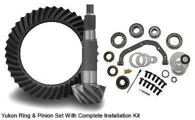 New high performance yukon ring &amp; pinion gear set fits ford f series 10.25&#034; 4.56