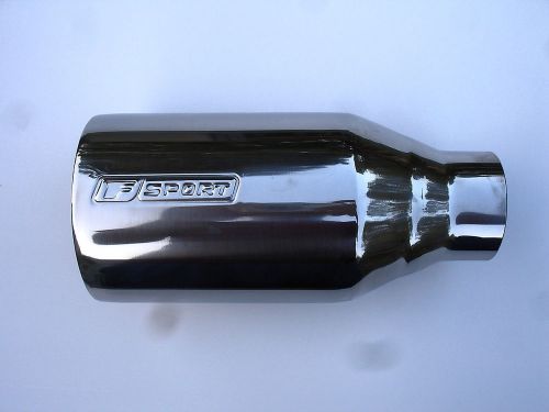 Lexus f sport engraved exhaust tip is300 gs ls ct rx es gx lx right side