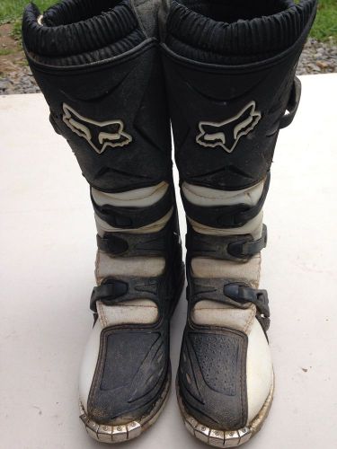 Fox motocross boots &#034;women&#039;s&#034; size 9 moto mx