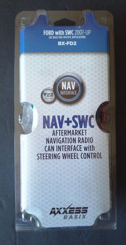 New - axxess bx-fd2 navigation radio interface - ford w/swc 2007-up - nav+swc