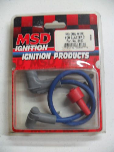 Msd ignition hei coil wire