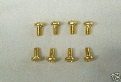 Holley brass throttle blade screws, 1005-635  aed bg demon grant qft carbs