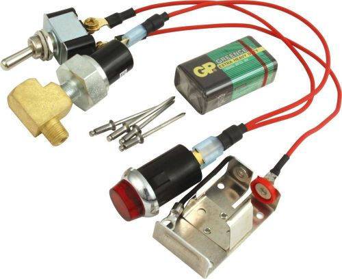 Quickcar racing products sprint car oil pressure warning light kit p/n 61-717