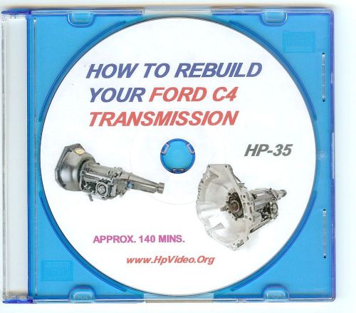 How to rebuild your ford c4 c5 automatic transmission video manual &#034;dvd&#034;