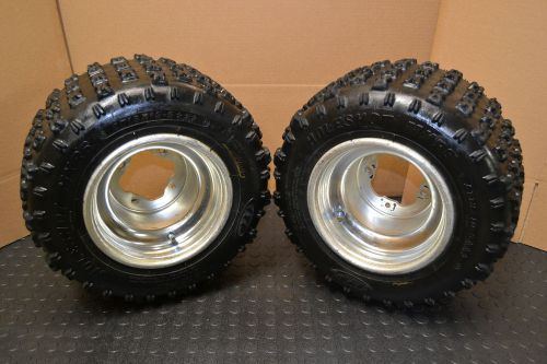 Holeshot itp yamaha raptor 660r rear wheels tires fit 660, 700, 350, yzf450, q20
