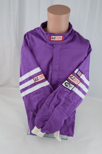 Rjs racing adult sfi 3-2a/1 classic fire suit jacket purple size small