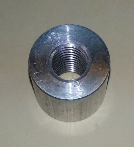 1/2 x 13 x 4  piecesthreaded weld bungs  stand-off 1.00&#034; long  aluminum usa made