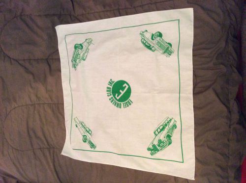 Large edsel owners club, inc handkerchief