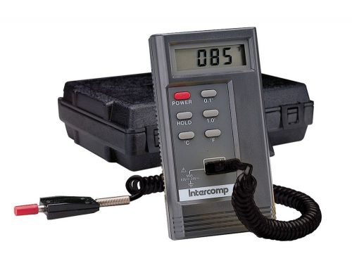 Intercomp racing 360012 deluxe digital pyrometer 0-1500 temp w/tire probe &amp; case
