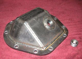 Heavy duty - dana 44 differential cover - fully welded - 3/8&#034; - new