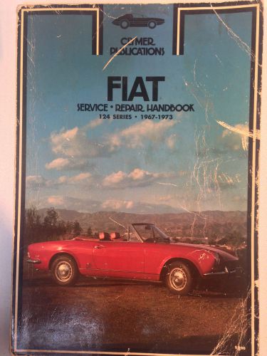 Climber fiat 1967 - 1973 service repair handbook 124 series *