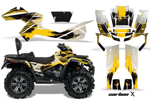 Amr racing atv graphic kit canam outlander max 500/800 decal sticker part xy