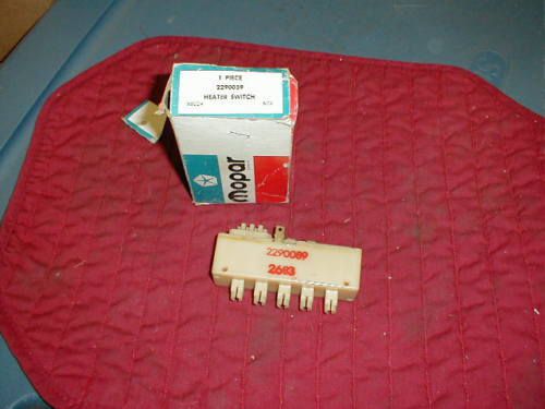 Nos mopar 1960-5 full size heater vacuum switch