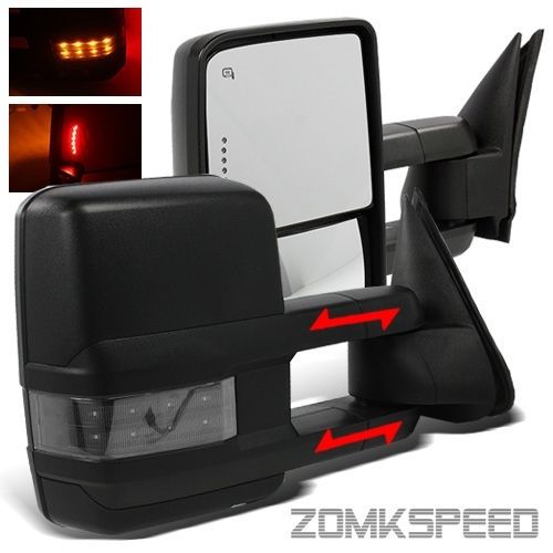 For 07-13 suburban power/heated tow mirrors/clear smoke signal+clearance light
