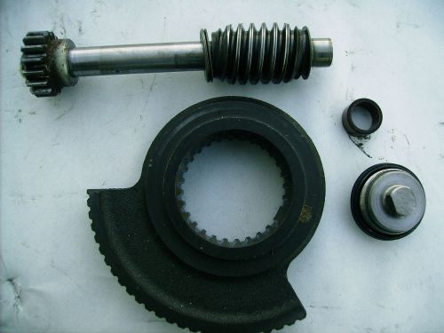 Omc 400 steering worm gear assembly components