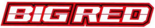 1985 85&#039;  honda atc 250es big red front fender sticker decal free shipping