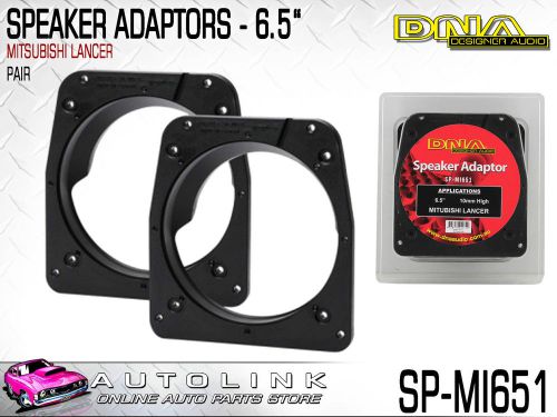 Dna speaker adaptors suit mitsubishi lancer 6.5&#034; round 10mm high (pair) sp-mi651