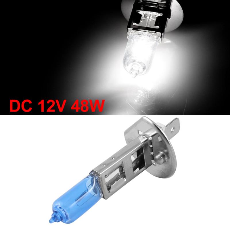 H1 dc 12v 48w warm white bulb car halogen fog light headlight lamp