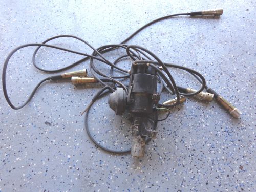 1979 mercedes-benz 250 w123 bosch distributor, cap, rotor, and plug wires