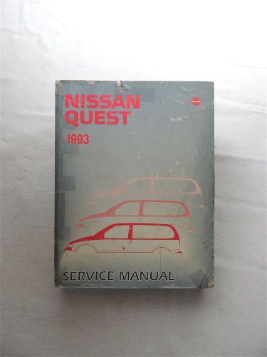 !993 nissan quest oem factory service repair manual