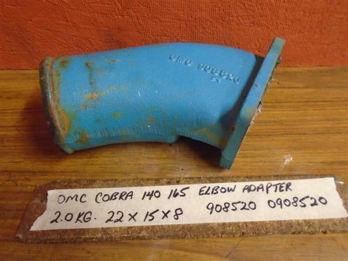 Omc stringer stern drive 140 165hp 1974-1976 exhaust elbow to adapter housing